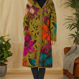 Last one! Pamina Grove Sweater Coat by IVKO. New with tags from Sundance!